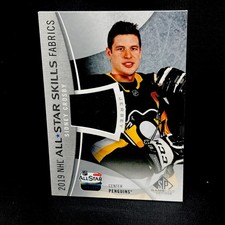 2019-20 Upper Deck SP Game Used All-Star Skills Fabrics Sidney Crosby