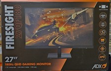 ADX 27" Fast IPS Gaming Monitor A2710R25 Quad HD - 180Hz QHD 1ms - HDMI x 2 DP