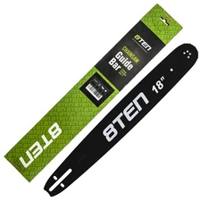 8TEN 18" Chainsaw Guide Bar .050 .325 72DL Chain for Husqvarna 440 450 531300438