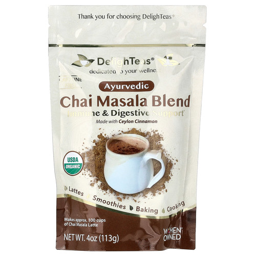 Ayurvedic Chai Masala Blend, Caffeine Free, 4 oz (113 g)
