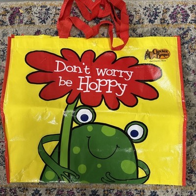 Cracker Barrel  Don t Worry Be Hoppy  Frog   Go Green   Square Plate