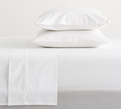 Pottery Barn - 400-Thread-Count Organic Percale Sheet Set New Sale