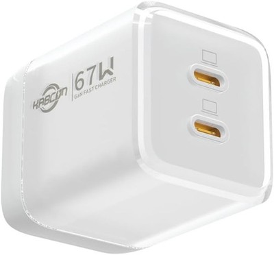 60W Fast USB-C Wall Charger for iPhone 17, MacBook Pro, iPad Pro, 6Ft Cable