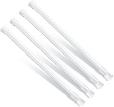 4Pcs Window Security Bars, 11.8-17.72 Inch Adjustable Sliding Door Security Lock