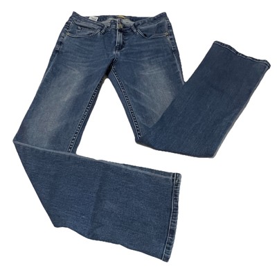 TOMMY BAHAMA Mid Rise Modern Bootcut Stretch Blue Jeans Womens Fits Size 29 X 32