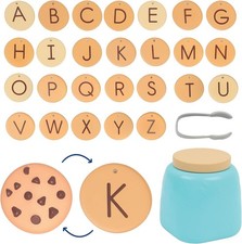 Alphabet Cookie Jar - ABC Toys for Kids, Alphabet Activities, Phonics Practice,
