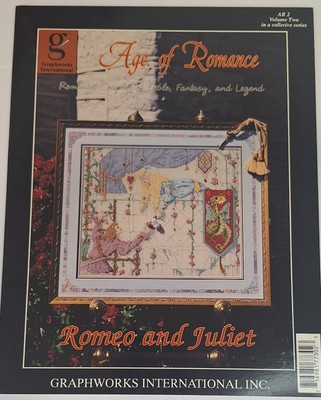 Renaissance Age Romance Cross Stitch Chart Pattern Romeo Juliet Graphicworks