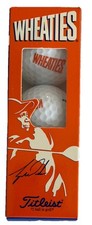Tiger Woods Wheaties Titleist Golf Balls 1 Sleeve of 3 Golf Balls B149