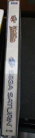 Sega Saturn Black Console MK-80000 w/ Controller, AV, Power Cable & One Game