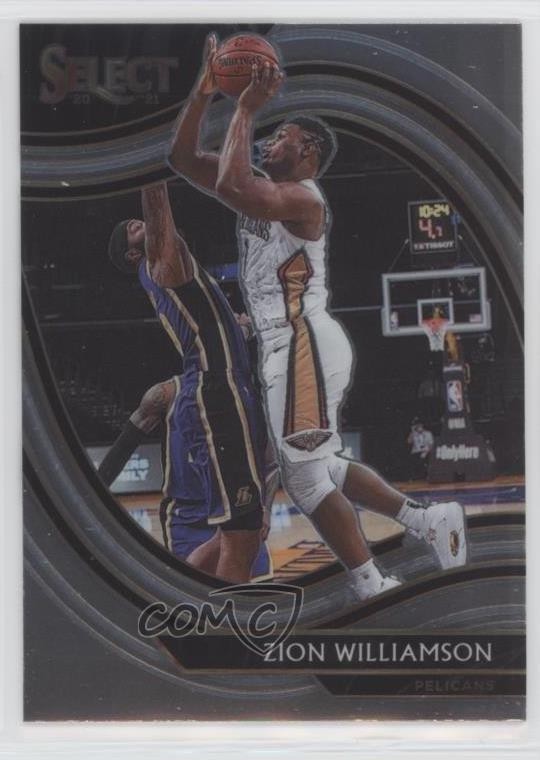 2020-21 Panini Select Courtside Zion Williamson #213 1u6
