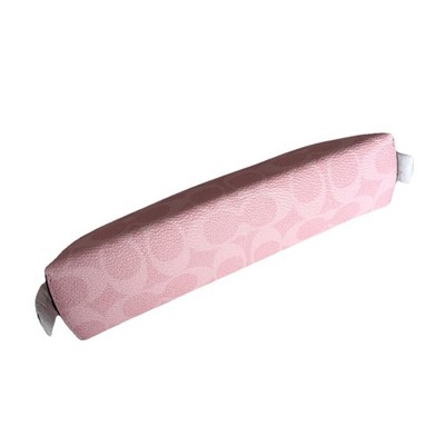 NWT COACH Pencil Case Signature Print CEA52 Leather Powder Pink