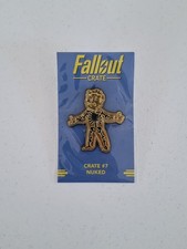 Fallout Crate #7 Nucked Pin Gold Variant Loot...