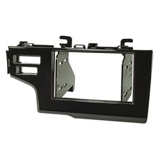 Cache radio double DIN compatible avec Honda Jazz Fit à partir de 2015 avec o...
