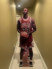 1996 Michael Jordan Life-Sized Cardboard Standee- Rare Red Jersey! Upper Deck