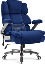 Big and Tall Office Chair 700Lbs- Fabric High Back Executive Computer Chair with