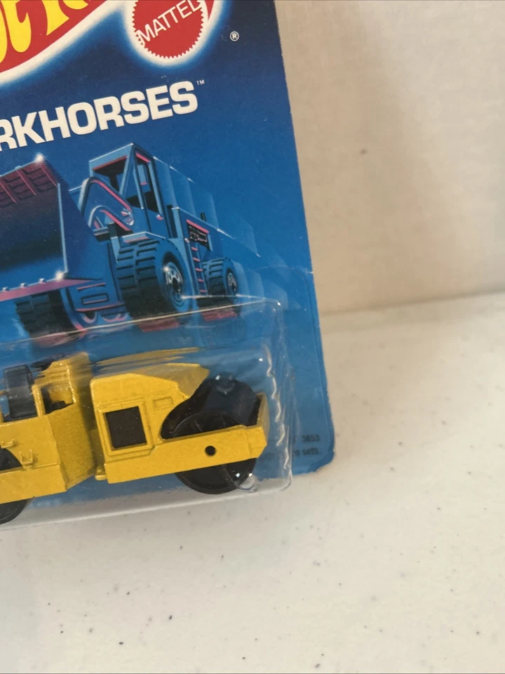 Rodillo de carretera Mattel Hot Wheels Workhorses 1986 vintage #3853 - sellado de fábrica Foto 4 de 4