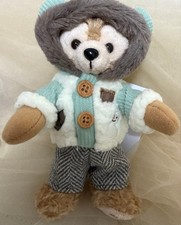 Disney Sea Duffy Secret of Snowy Day Plush Badge Used