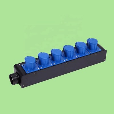 Portable Electrical Power Socapex to CEE Box Distribution Box for Stage