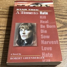 Star Trek A Time to Hate by Robert Greenberger Paperback 2004