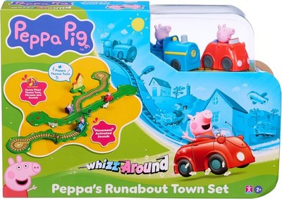Peppa Pig Whizz Um Peppas Rennboot Stadt Set Motorbetrieben Fahrzeuge Track