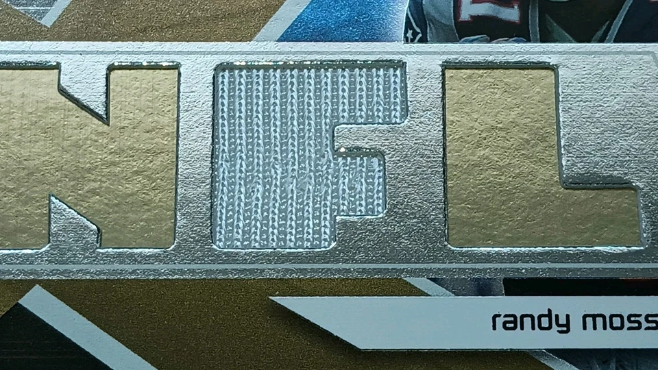 2008-UPPER DECK SPX-RANDY MOSS WINNING MATERIALS JERSEY-/99- PATRIOTS - Image 3 of 4