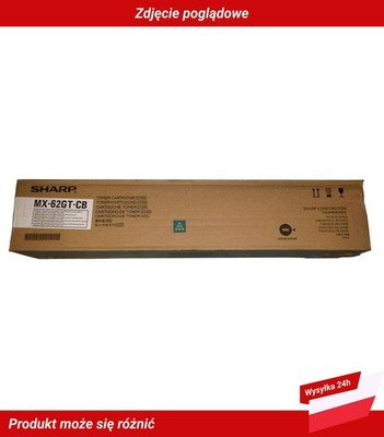 MX-62GT-CB Sharp MX-6240N Wkład z tonerem Cyjan