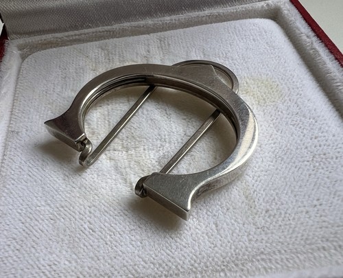 Cartier Pinza para Dinero Clip para Dinero Plata de Ley 925 Vintage EMBALAJE ORIGINAL RARO - Imagen 4 de 11
