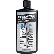 Flitz Multi Purpose Metal Polish Liquid - 16oz Bottle of USA-Made T... Fast Ship
