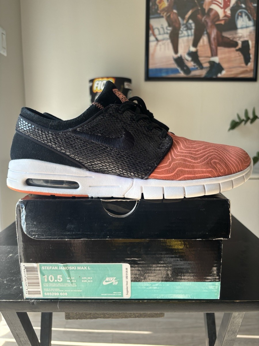 nike janoski max size 10