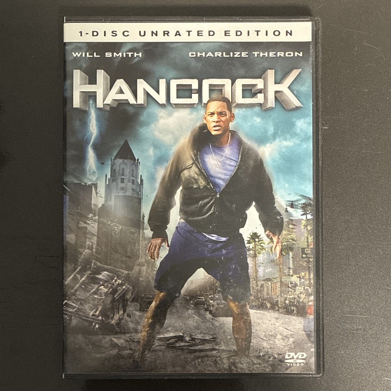 Hancock Unrated Edition DVD 2008 Will Smith Charlize Theron Peter Berg