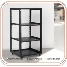12U/15U/20U Frame Server Open Rack Wall Network Rack with Casters Floor Standing