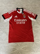 Benfica 25/26 Home Jersey Red - Mens Size Medium - Adidas - Retails $100 - NWT