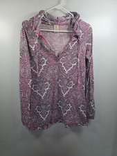 Women's lightweight Hoodie, Size Medium, Floral