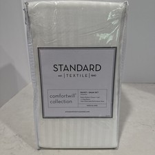 Standard Textile Linen Duvet Set King/Cal King Off White Duvet Cover  Sham set