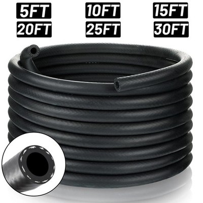 Fuel Line Hose Gas Lines Rubber NBR Push on Hose 3/16'' 1/4'' 5/16'' 3/8'' 1/2'' 5/8''