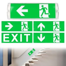 Emergency Exit Light LED Emergency Lighting Green White