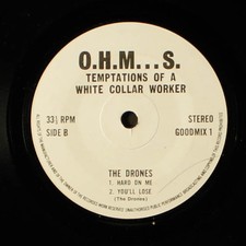 DRONES: temptations of a white collar worker OHMS 7" Single 45 RPM UK