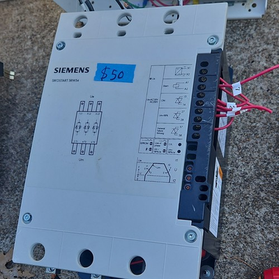 #ad #ad Siemens SIKOSTART SIRIUS 3RW34 Soft Starter Model SIKOSTART 3RW34 MPN 3RW34 $250.00