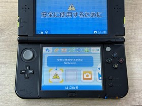 Nintendo New 3DS XL Lime Black Console Tested Japan ver D5100
