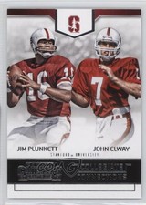 2016 Contenders Draft Picks Collegiate Connections Jim Plunkett John Elway 0k0