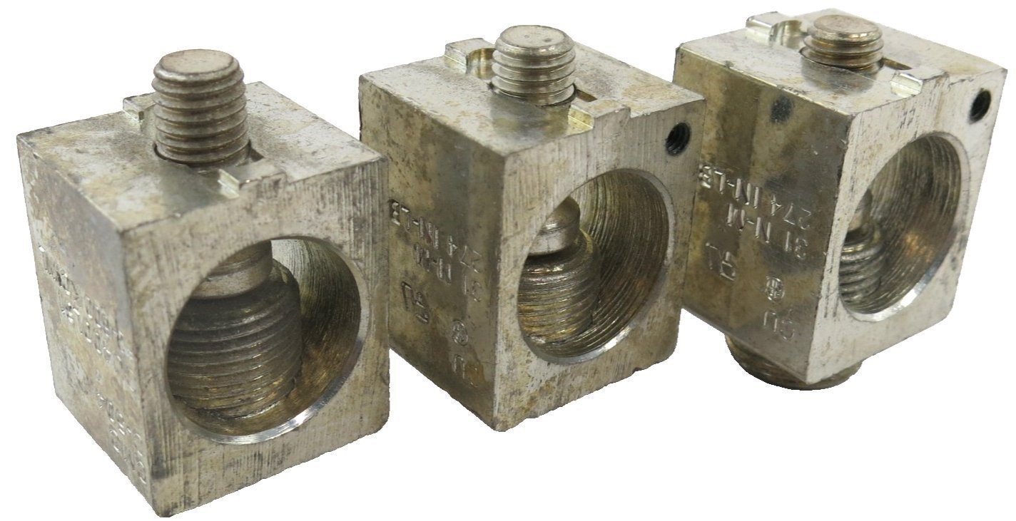Schneider Electric CU400L61K3 - Circuit Breaker Mechanical Lug KIT (3) New