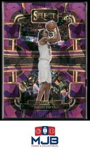 2023-24 Panini Select Emoni Bates Purple Cracked Ice Prizms #/99 Rookie #67