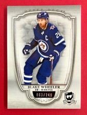 2018-19 UD The Cup Blake Wheeler Serial Numbered 063/249 #60 Winnipeg Jets