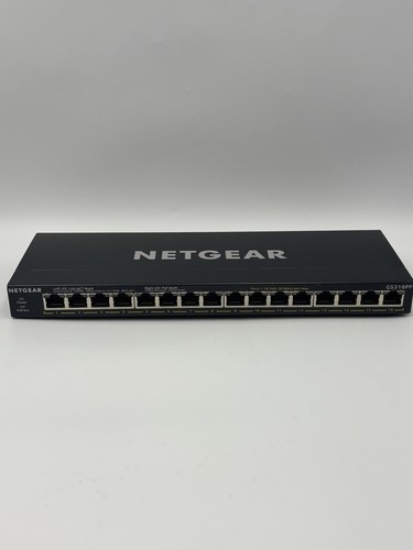 NETGEAR 16-Port PoE+ Gigabit Ethernet Unmanaged Essentials Switch (GS316PP) - Afbeelding 2 van 5