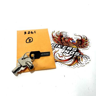 NOS Genuine HARLEY DAVIDSON BARREL KEY OEM CODE 3261 71452-91A | eBay