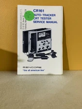 Sencore CR161 Auto-Tracker Schematic and Parts List Manual