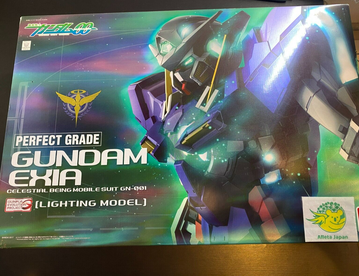 Gundam Exia Lighting Mode Model Kit Bandai Hobby PG 1/60 GN-001