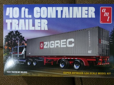 1 24 scale truck and trailer
