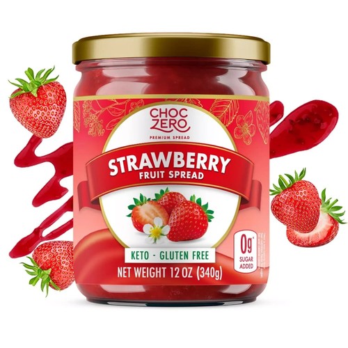 Delicious, Gluten Free Strawberry Fruit Spread , 12 oz (340 g) - 第 7/7 張圖片