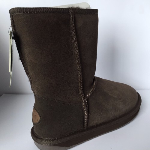 Genuine Emu Stinger Lo Sheepskin Boots Size 3 Eu 35 36 Model W 65 Ebay